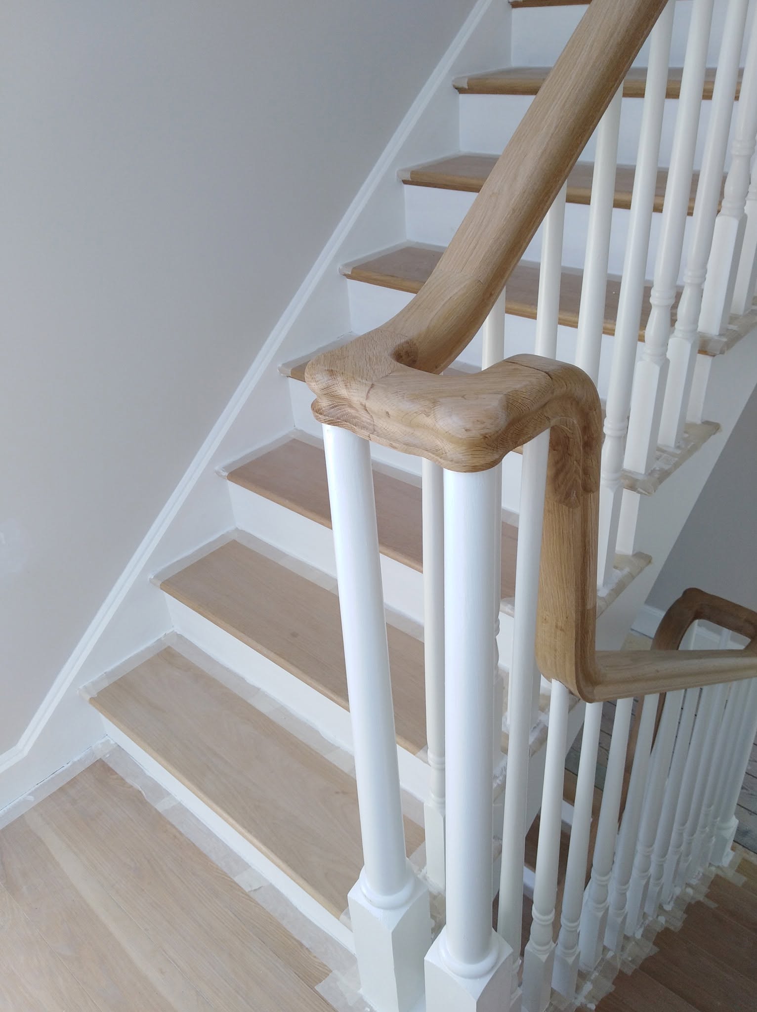 Staircase joinery and interior renovation in Dublin