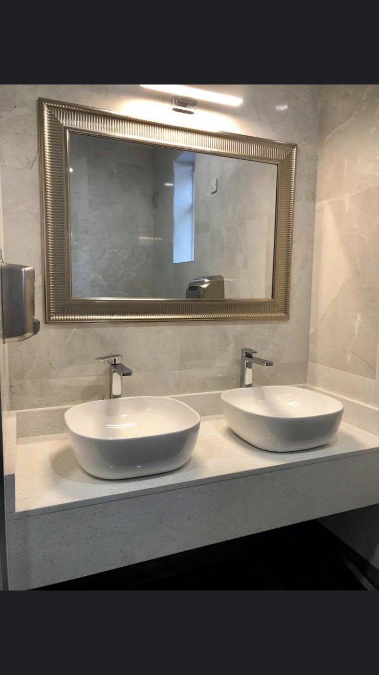 Commercial toilet renovation, clubhouse washroom Dublin
